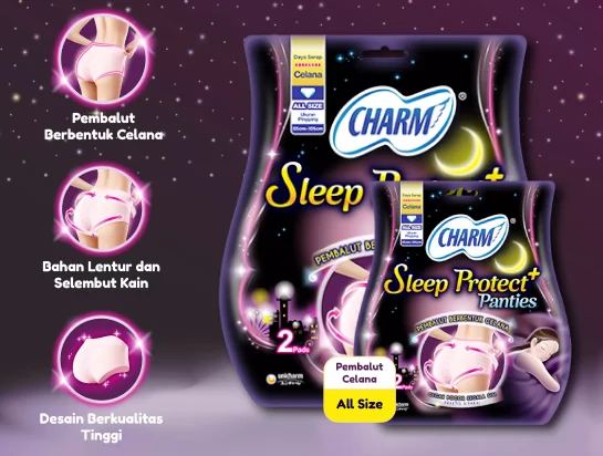 Celana Menstruasi Charm dan Kelebihannya