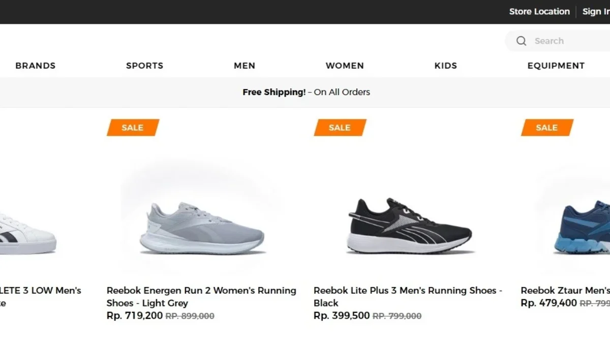 Mengenal Sepatu Reebok Original, Kelebihan dan Rekomendasi Best Seller